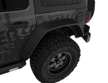Load image into Gallery viewer, Bushwacker 2018+ Jeep Wrangler (JL) Unlimited Flat Style Flares 4pc - Black
