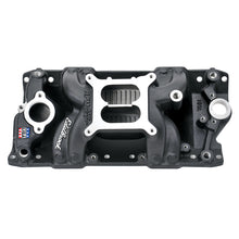 Load image into Gallery viewer, Edelbrock Intake Manifold RPM Air-Gap Small-Block Chevy 262-400 Black

