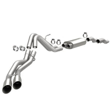 Load image into Gallery viewer, MagnaFlow 11 Ford F-150 3.7L/5.0L/6.2L SS Catback Exhaust Dual Same Side Exit w/ 3.5in SS Tips
