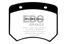 Load image into Gallery viewer, EBC 03-04 Morgan Aero 8 4.4 Redstuff Rear Brake Pads
