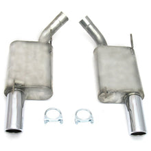 Load image into Gallery viewer, JBA 07-10 Ford Mustang GT/GT500 4.6L/5.4L 409SS Dual 3.5in Rear Exit Axle Back Exhaust
