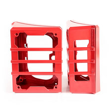 Load image into Gallery viewer, Rugged Ridge 07-18 Jeep Wrangler JK Red Elite Tail Light Guards
