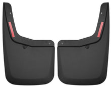 Load image into Gallery viewer, Husky Liners 2015 Ford F-150 w/ OE Fender Flares Mud Guards Black Front Mud Guards
