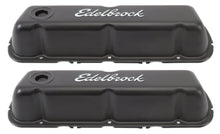 Load image into Gallery viewer, Edelbrock Valve Cover Signature Series Ford 260-289-302-351W CI V8 Black
