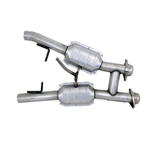 Load image into Gallery viewer, BBK 94-95 Mustang 5.0 High Flow H Pipe With Catalytic Converters - 2-1/2
