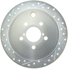 Load image into Gallery viewer, StopTech Select Sport 09-13 Subaru Forester Slotted and Drilled Right Rear Rotor
