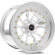 Load image into Gallery viewer, Weld Vitesse 15x5 / 5x4.75 BP / 2.5in. BS Polished Wheel - Non-Beadlock
