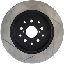 Load image into Gallery viewer, StopTech Power Slot 00-05 Lexus IS300 Rear Left SportStop Slotted Rotor
