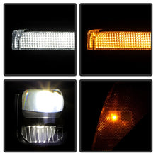 Load image into Gallery viewer, Spyder Ford F-250/F-350/F450 17-18 Full LED Headlights Chrome PRO-YD-FS17HALAP-SEQ-BK

