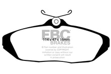 Load image into Gallery viewer, EBC 01-02 Dodge Viper 8.0 Bluestuff Rear Brake Pads
