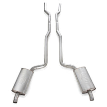 Load image into Gallery viewer, Stainless Works 1968-72 Corvette Exhaust SB 2-1/2in Factory Style Mufflers
