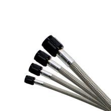 Load image into Gallery viewer, Nitrous Express 4AN 16ft Stainless Steel Braided Hose - Black
