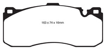 Load image into Gallery viewer, EBC 08-10 BMW 135 3.0 Twin Turbo Yellowstuff Front Brake Pads
