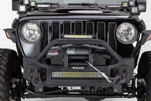 Load image into Gallery viewer, Go Rhino 07-20 Jeep Wrangler JL/JLU/JK/JKU/Gladiator JT Rockline Front Stubby Bumper w/ Overrider
