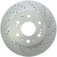 Load image into Gallery viewer, StopTech Select Sport 07-11 GM Silverado 1500 Slotted and Drilled Left Front Rotor
