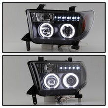 Load image into Gallery viewer, Spyder Toyota Tundra 07-13 Projector Headlights CCFL Halo LED Blk PRO-YD-TTU07-CCFL-BK
