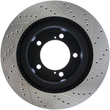 Load image into Gallery viewer, StopTech 07-09 Toyota Tundra / 08-09 Toyota Sequoia Front Right Slotted &amp; Drilled Rotor
