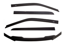 Load image into Gallery viewer, AVS 09-18 Dodge RAM 1500 Crew Cab Ventvisor &amp; Aeroskin Deflector Combo Kit - Matte Black

