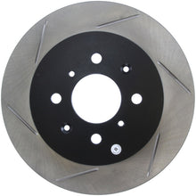 Load image into Gallery viewer, StopTech 02-03 Honda Civic Si Hatchback Slotted Left Rear Rotor
