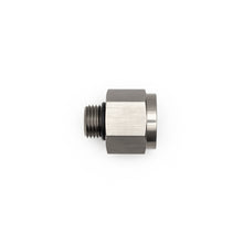 Load image into Gallery viewer, DeatschWerks 6AN ORB Male to M18 X 1.5 Metric Female (Incl O-Ring) - Anodized Matte Black
