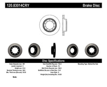 Load image into Gallery viewer, Stoptech 07-09 / 11-18 Ford F-53 Premium Front CryoStop Brake Rotor
