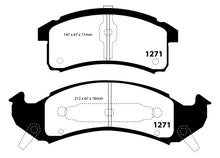 Load image into Gallery viewer, EBC 92-93 Buick Le Sabre (FWD) 3.8 Yellowstuff Front Brake Pads
