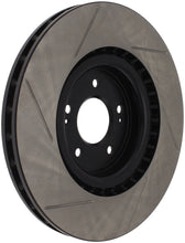 Load image into Gallery viewer, StopTech Power Slot 08-09 Evo 10 Slotted Left Front Rotor
