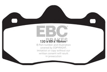 Load image into Gallery viewer, EBC 01-04 Aston Martin Vanquish 5.9 (AP Caliper) Bluestuff Rear Brake Pads

