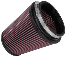 Load image into Gallery viewer, K&amp;N Filter Universal Rubber Filter 5 inch Flange 6 1/2 inch Base 4 3/8 inch Top 7 inch Height
