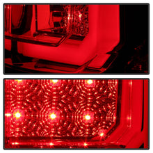 Load image into Gallery viewer, Spyder 07-13 Toyota Tundra V2 Light Bar LED Tail Lights - Red Clear ALT-YD-TTU07V2-LB-RC
