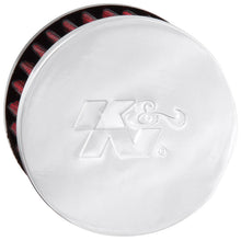 Load image into Gallery viewer, K&amp;N .5in Flange ID x 3in OD x 3.25in H Rubber Base Crankcase Vent Filter
