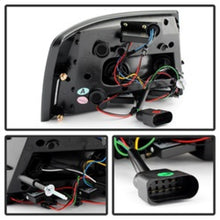 Load image into Gallery viewer, Spyder Audi A6 05-08 4Dr Sedan( not fit Quattro) Light Bar LED Tail Lights Blk ALT-YD-AA605-LBLED-BK
