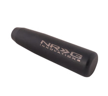 Load image into Gallery viewer, NRG Universal Short Shifter Knob - 5in. Length / Heavy Weight 1.27Lbs. - Black Wrinkle Finish
