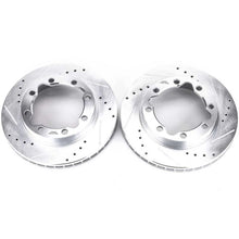Load image into Gallery viewer, Power Stop 90-00 Chevrolet K3500 Front Evolution Drilled &amp; Slotted Rotors - Pair
