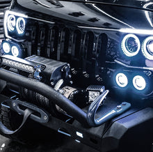Load image into Gallery viewer, Oracle Vector Jeep Wrangler JK Grille Halo Kit - ColorSHIFT 2
