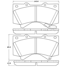 Load image into Gallery viewer, StopTech 07-17 Toyota Tundra Street Performance Front Brake Pads
