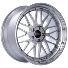 Load image into Gallery viewer, BBS LM 20x10 5x120 ET20 Diamond Silver Center Diamond Cut Lip Wheel -82mm PFS/Clip Required
