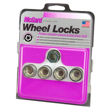 Load image into Gallery viewer, McGard Wheel Lock Nut Set - 4pk. (Under Hub Cap / Cone Seat) M12X1.75 / 19mm &amp; 21mm Hex / .802in. L
