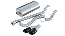 Load image into Gallery viewer, Corsa 99-06 GMC Sierra 4.8L V8 3in Cat-Back Single Side w Twin 4in Black Pro-Series Tips
