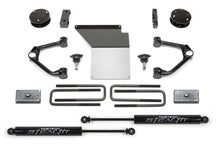 Load image into Gallery viewer, Fabtech 07-18 GM K1500 w/OE Forged UCA 3.5in Budget UCA System w/Rear Stealth Shocks
