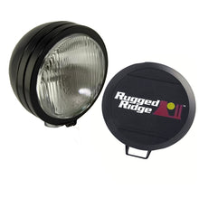 Load image into Gallery viewer, Rugged Ridge 6-In Round HID Off-road Fog Light Black Steel Housing

