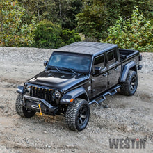 Load image into Gallery viewer, Westin 18-19 Jeep Wrangler JL Stubby Front Bumper - Textured Black
