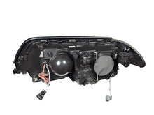 Load image into Gallery viewer, ANZO 1999-2001 BMW 3 Series E46 Projector Headlights w/ Halo Black (CCFL)
