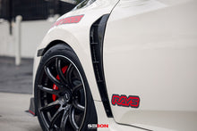 Load image into Gallery viewer, Seibon 17-18 Honda Civic Type-R Carbon Fiber Fender Ducts (Pair)
