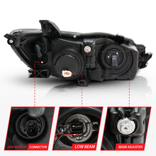 Load image into Gallery viewer, ANZO Projector Headlights With Plank Style Design Black w/Amber 15-16 Toyota Camry (4DR)
