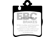 Load image into Gallery viewer, EBC 04 Mercedes-Benz C230 (W203) 2.5 Sport Sedan Bluestuff Rear Brake Pads
