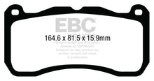 Load image into Gallery viewer, EBC 13-14 Ford Mustang GT500 Bluestuff Front Brake Pads
