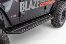 Load image into Gallery viewer, Go Rhino 18-20 Jeep Wrangler JLU Dominator Extreme D6 SideSteps Complete Kit w/SideStep + Brkts
