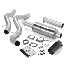 Load image into Gallery viewer, Banks Power 02-05 Chevy 6.6L EC/CCLB Monster Exhaust System - SS Single Exhaust w/ Black Tip

