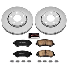 Load image into Gallery viewer, Power Stop 03-07 Chrysler Town &amp; Country Front Z17 Evolution Geomet Coated Brake Kit

